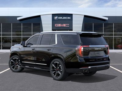 2026 GMC Yukon — rear three-quarter view