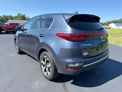 2022 Kia Sportage — rear three-quarter view