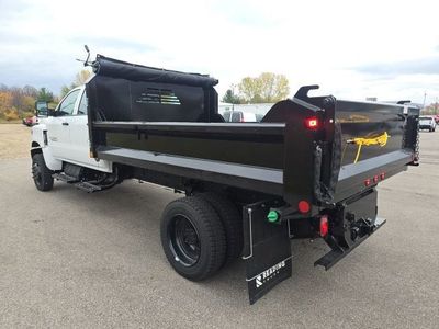 2025 Chevrolet Silverado 5500 HD — rear three-quarter view