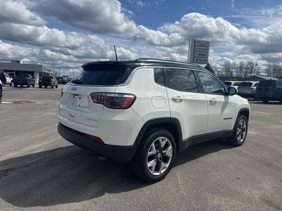 2021 Jeep Compass — rear three-quarter view