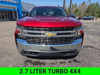 2021 Chevrolet Silverado 1500 — rear three-quarter view