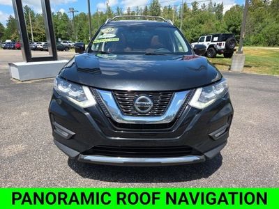 2020 Nissan Rogue — rear three-quarter view