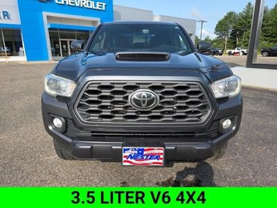 2021 Toyota Tacoma 4WD — rear three-quarter view