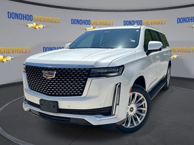 2023 Cadillac Escalade ESV — interior view