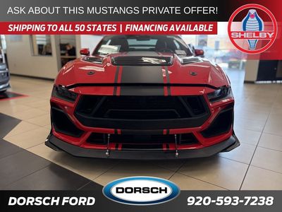 2026 Ford Mustang — rear three-quarter view