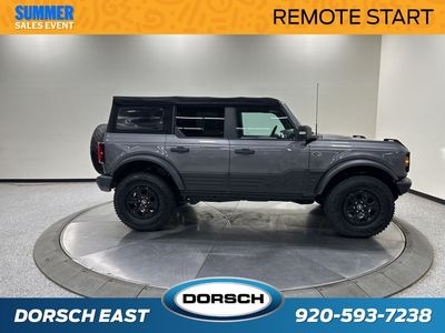 2022 Ford Bronco — rear three-quarter view