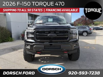2026 Ford F-150 — rear three-quarter view