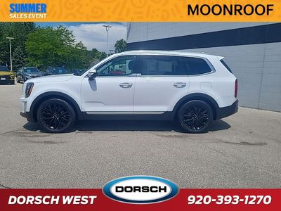 2022 Kia Telluride — rear three-quarter view
