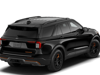 2026 Ford Explorer — rear three-quarter view