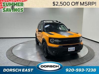 2026 Ford Bronco Sport — rear three-quarter view