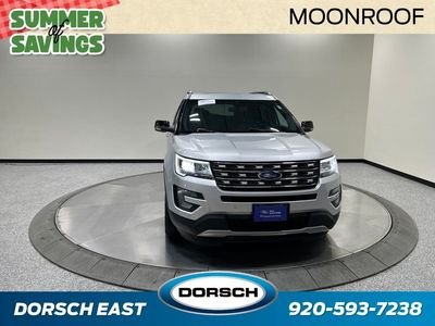 2017 Ford Explorer — rear three-quarter view