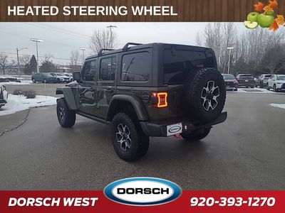 2023 Jeep Wrangler — rear three-quarter view