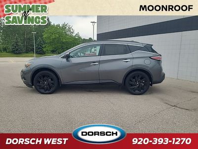 2018 Nissan Murano — rear three-quarter view