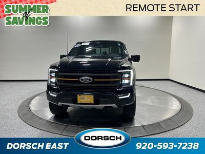 2022 Ford F-150 — rear three-quarter view