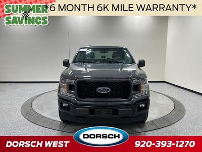 2018 Ford F-150 — rear three-quarter view
