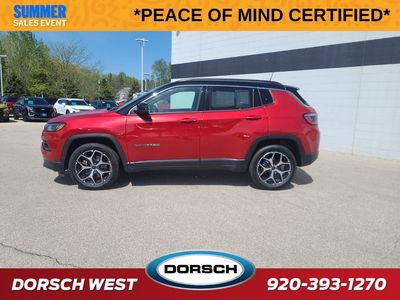 2025 Jeep Compass — rear three-quarter view
