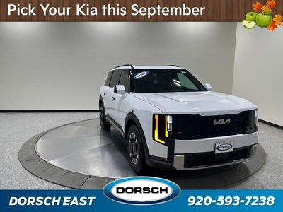 2027 Kia Telluride Hybrid — rear three-quarter view