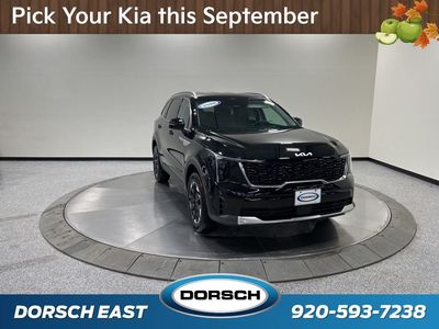2026 Kia Sorento — rear three-quarter view