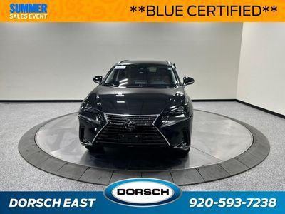 2021 Lexus NX — rear three-quarter view