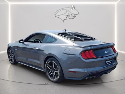 2022 Ford MUSTANG — rear three-quarter view