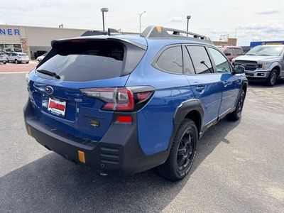 2022 Subaru Outback — rear three-quarter view
