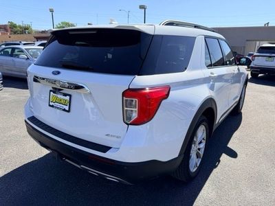2024 Ford Explorer — rear three-quarter view