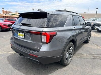 2025 Ford Explorer — rear three-quarter view