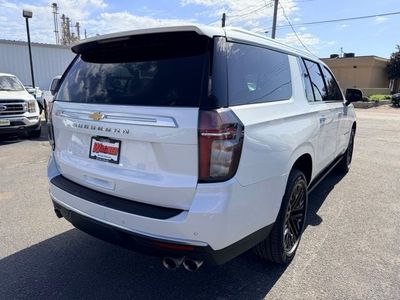 2021 Chevrolet Suburban — rear three-quarter view