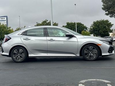2017 Honda Civic — rear three-quarter view