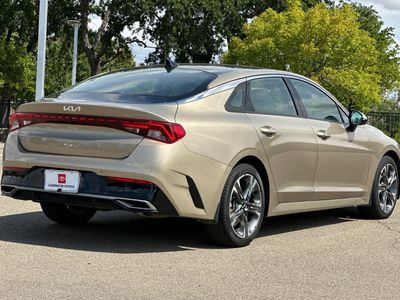 2022 Kia K5 — interior view