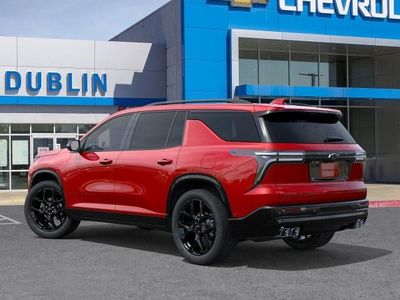 2026 Chevrolet Traverse — rear three-quarter view