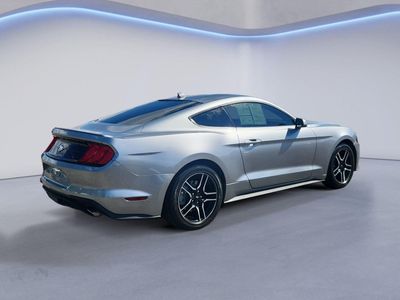 2021 Ford Mustang — rear three-quarter view
