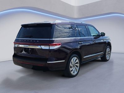 2024 Lincoln Navigator — rear three-quarter view