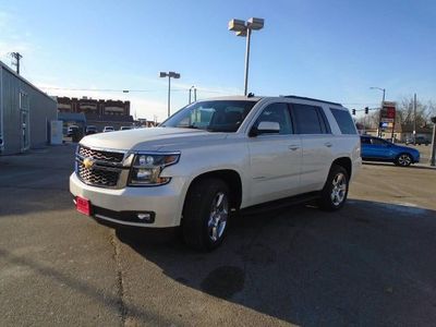 2015 Chevrolet Tahoe — rear three-quarter view