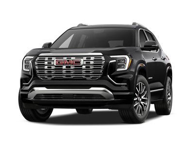 2027 GMC Terrain AWD Denali in Ebony Twilight Metallic — front three-quarter view
