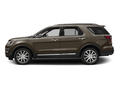 2017 Ford Explorer — rear three-quarter view