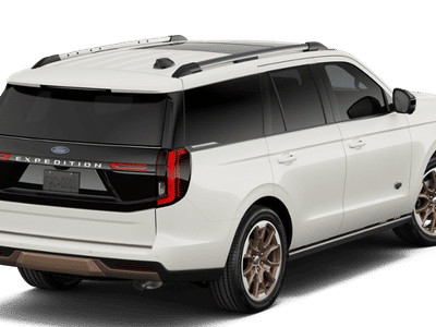 2027 Ford Expedition — rear three-quarter view