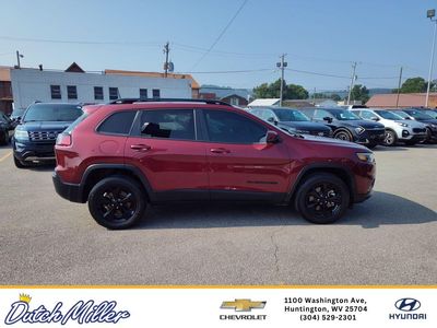 2021 Jeep Cherokee — rear three-quarter view