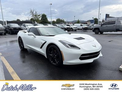 2018 Chevrolet Corvette Stingray — side profile view