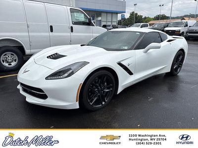 2018 Chevrolet Corvette Stingray — rear three-quarter view