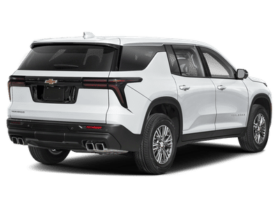 2024 Chevrolet Traverse — rear three-quarter view