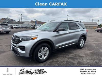 2023 Ford Explorer — rear three-quarter view