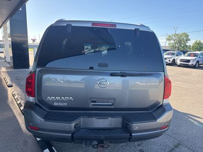 2015 Nissan Armada — interior view