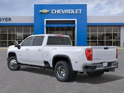 2026 Chevrolet Silverado 3500 HD — rear three-quarter view