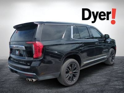 2022 GMC Yukon — rear three-quarter view
