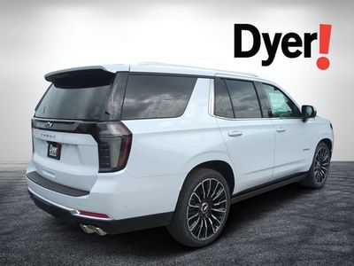 2026 Chevrolet Tahoe — rear three-quarter view
