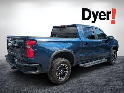 2022 Chevrolet Silverado 1500 — rear three-quarter view
