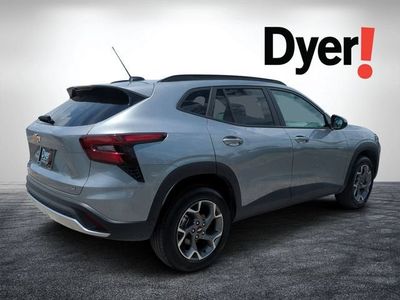 2025 Chevrolet Trax — rear three-quarter view