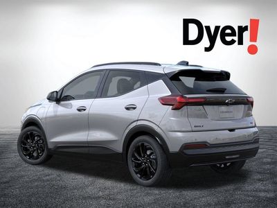 2027 Chevrolet Bolt — rear three-quarter view
