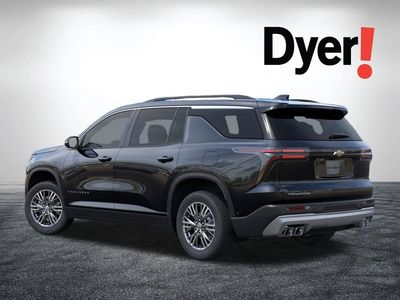 2026 Chevrolet Traverse — rear three-quarter view